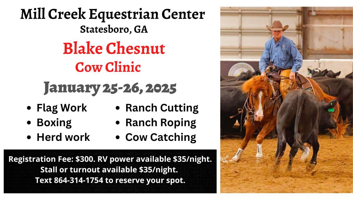 Blake Chesnut Cow Clinic