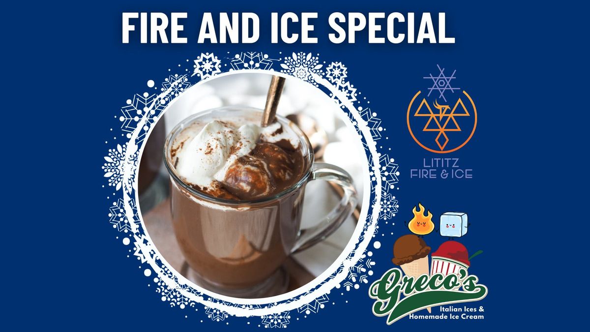 Join Greco's for The Lititz Fire and Ice Festival! 