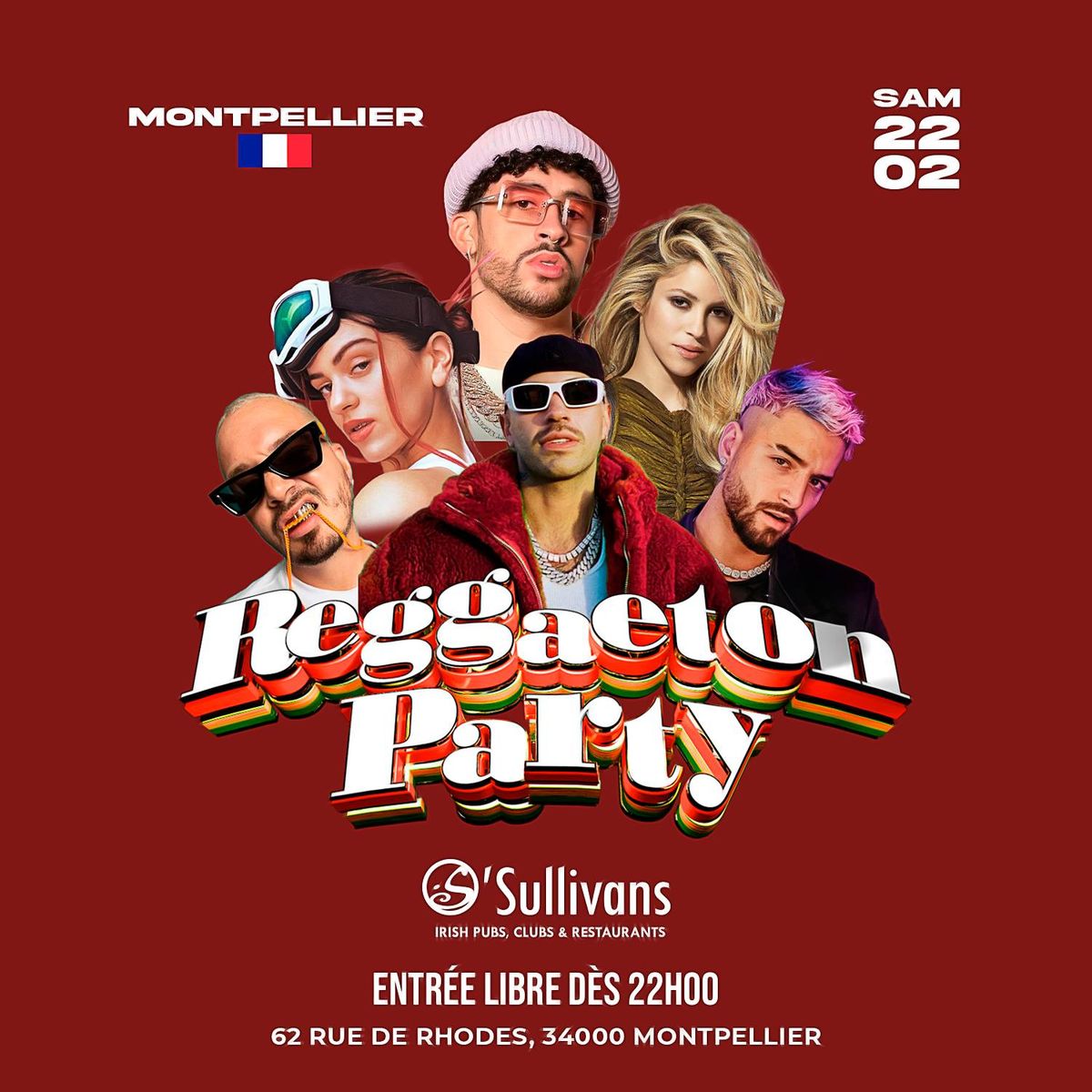 Reggaeton Party #12 - Montpellier