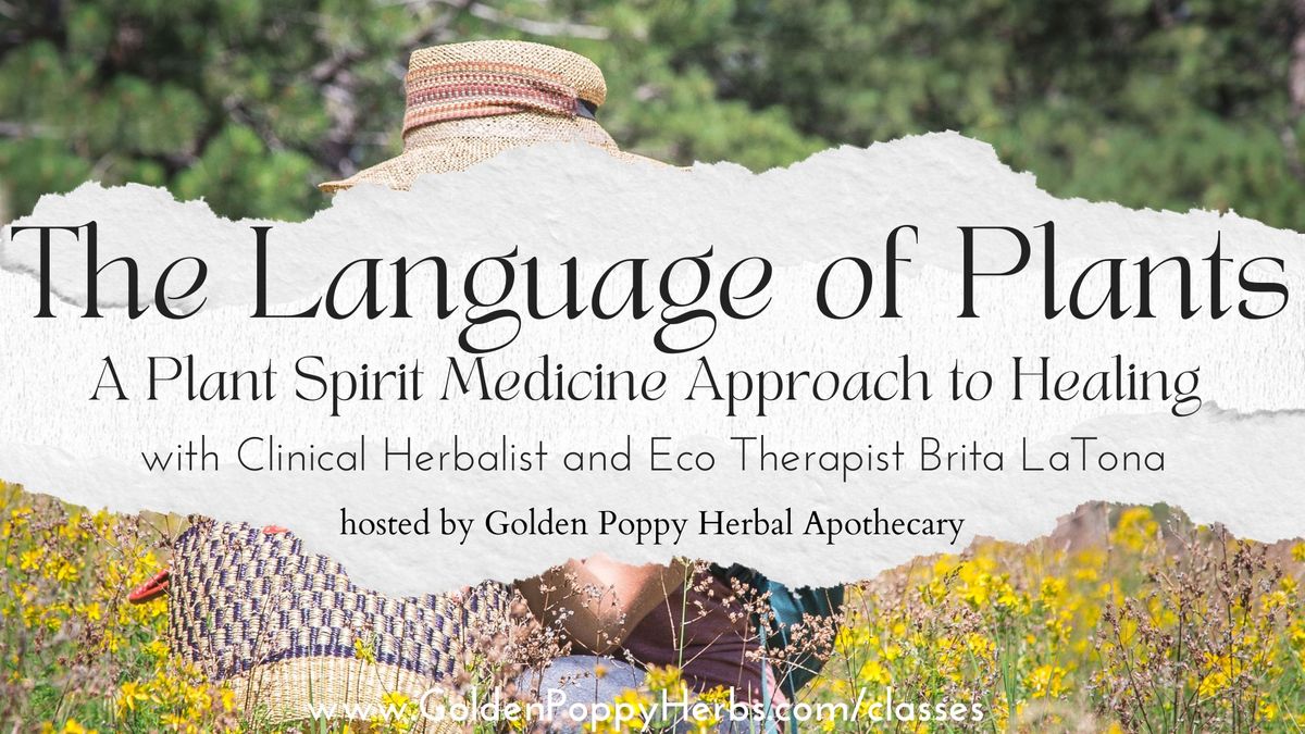 The Language of Plants: A Plant Spirit Medicine Approach to Healing