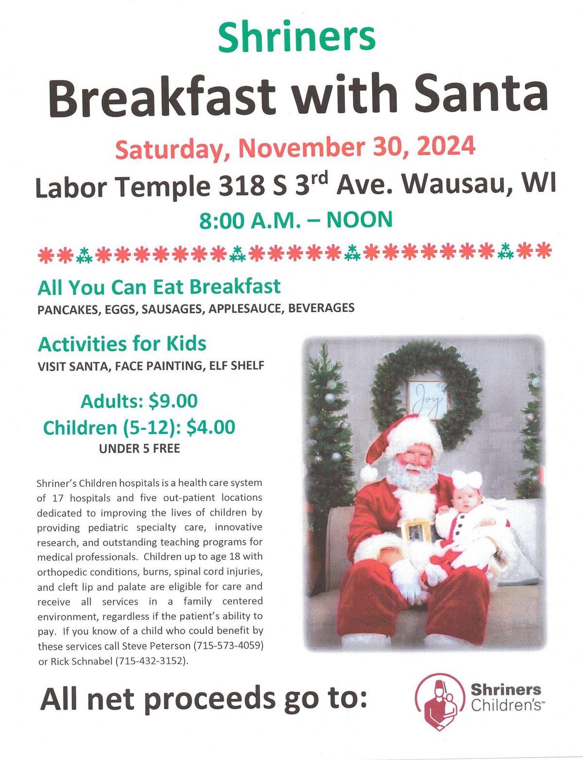 Breakfast with Santa 2024