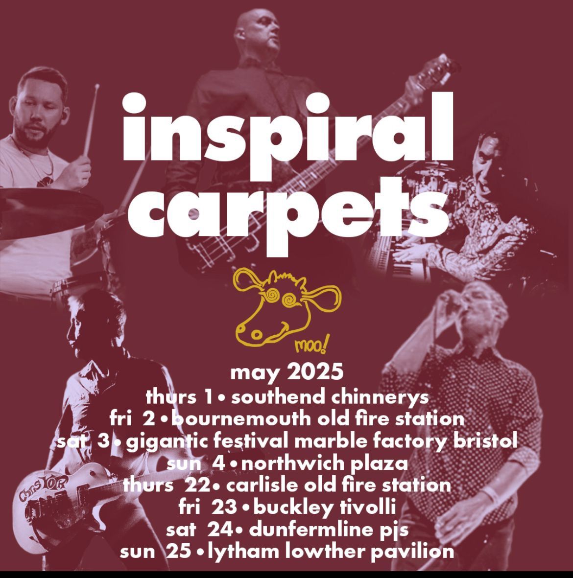 Inspiral Carpets play Bournemouth 