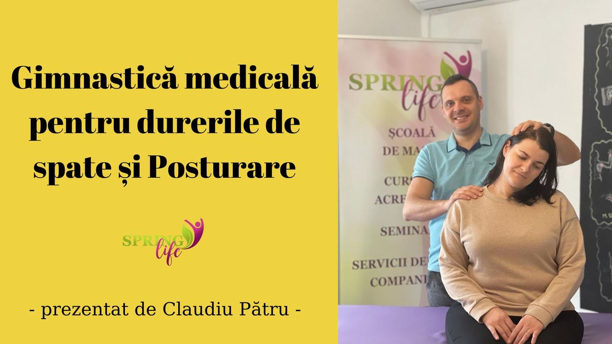 Gimnastic\u0103 medical\u0103 pentru durerile de spate \u0219i Posturare