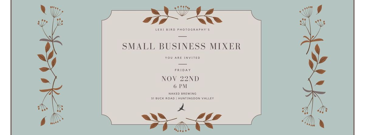 Lexi Bird Photography's Small Business Mixer