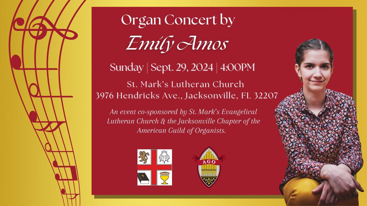 Organ Concert by Emily Amos