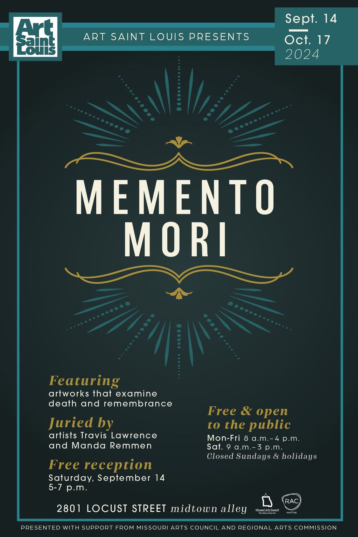 "Memento Mori" Exhibition at Art Saint Louis