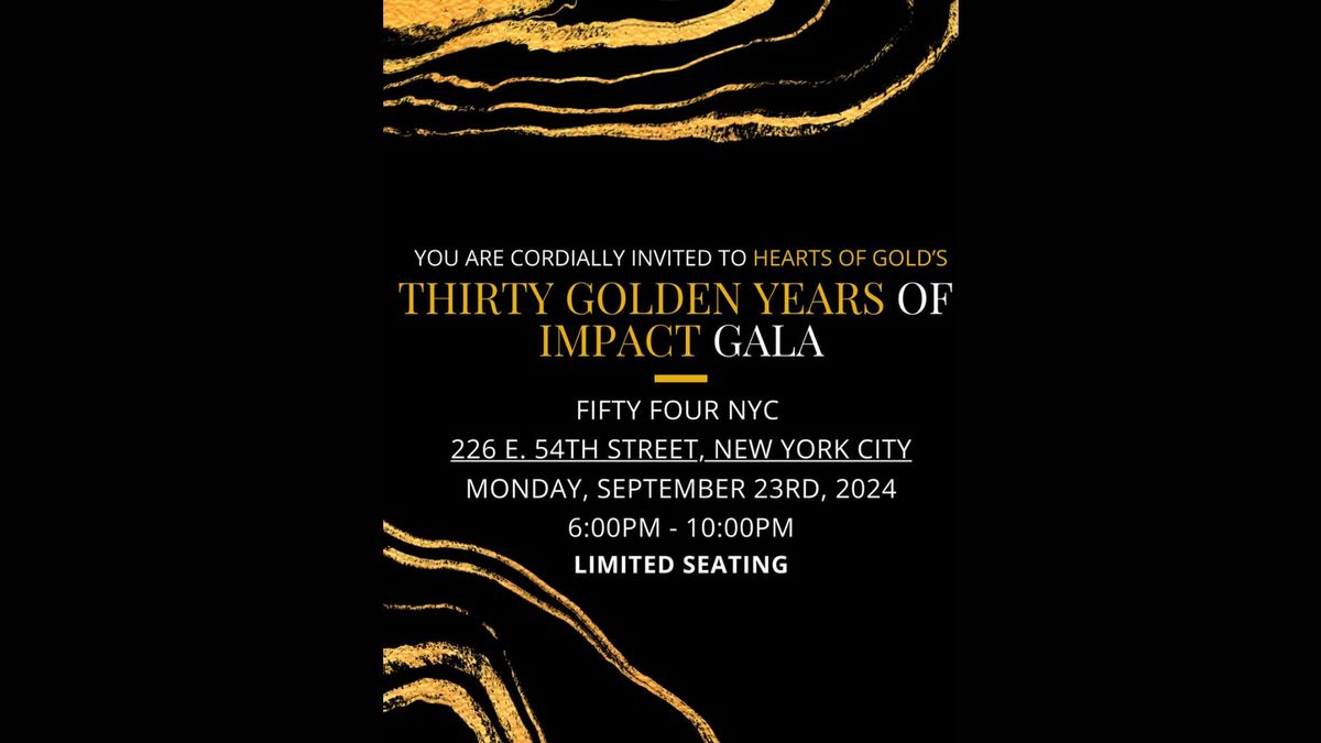 Thirty Golden Years of Impact Gala