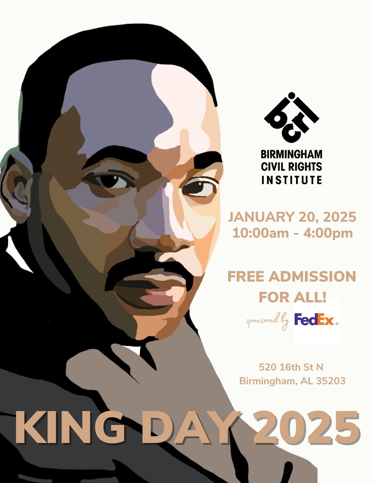 King Day 2025, sponsored by FedEx