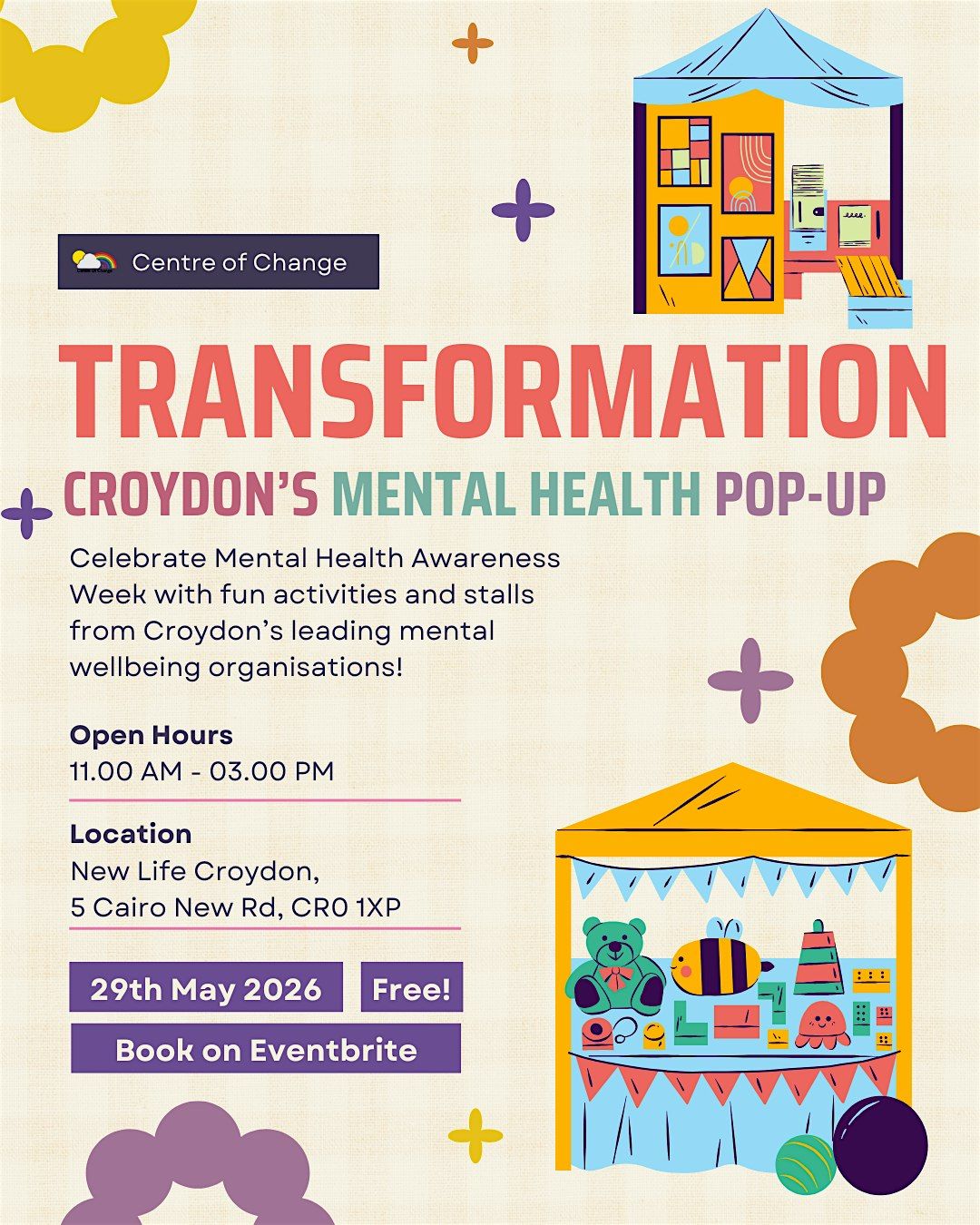 'TRANSFORMATION' - Mental Health Week Pop-Up (ATTENDEES)