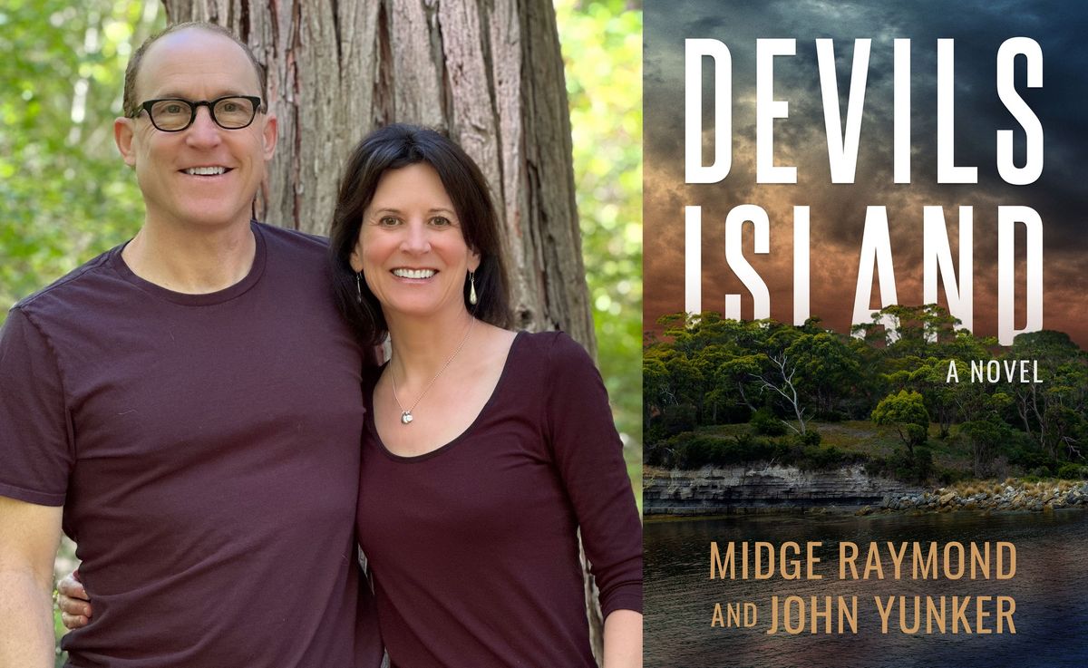 Midge Raymond & John Yunker at Warwick's: DEVILS ISLAND