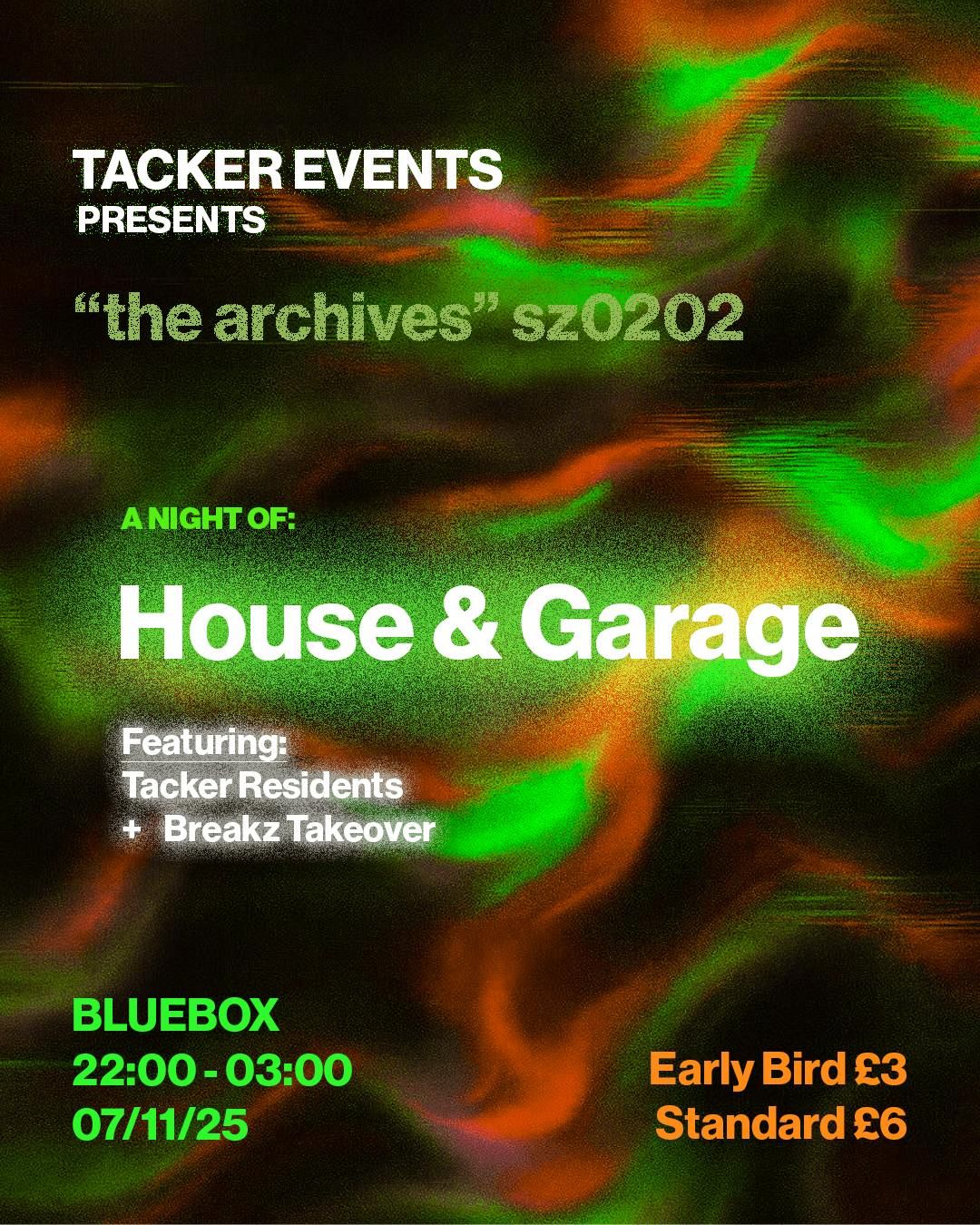 Tacker Events presents \u201cthe archives\u201d sz0202