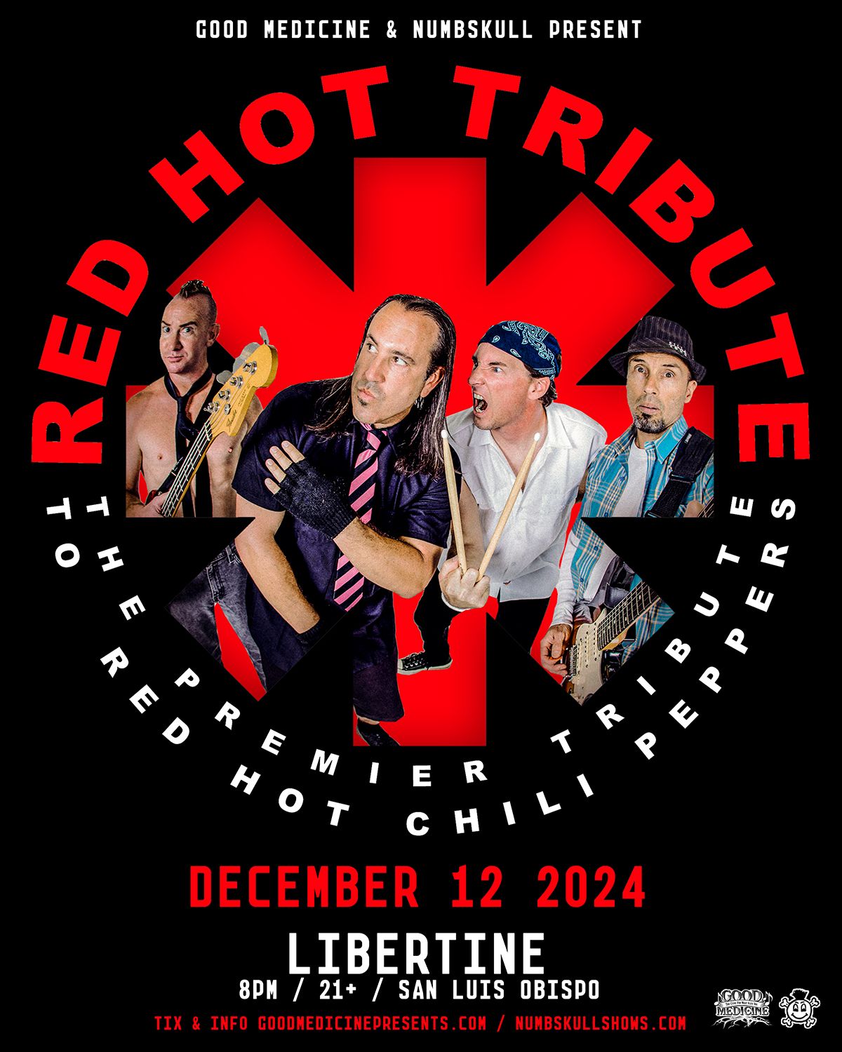 Red Hot Tribute - The Premier Tribute to the Red Hot Chili Peppers at Libertine