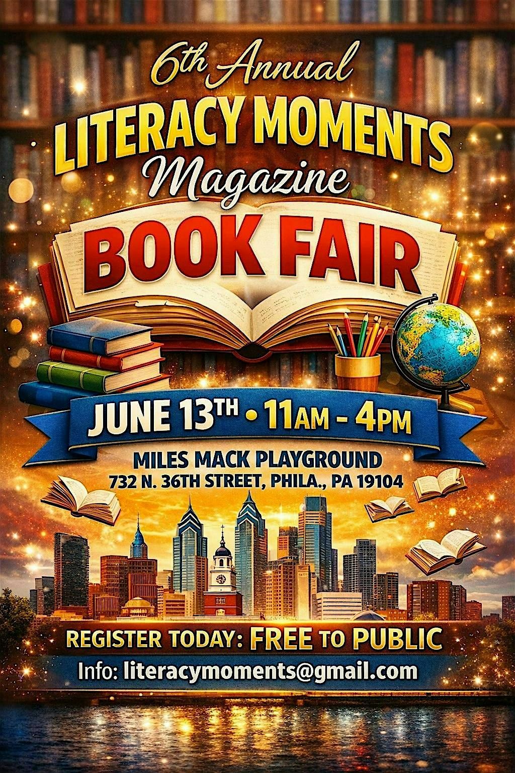 LITERACY MOMENTS MAGAZINE BOOKS & COMMUNITY FEST
