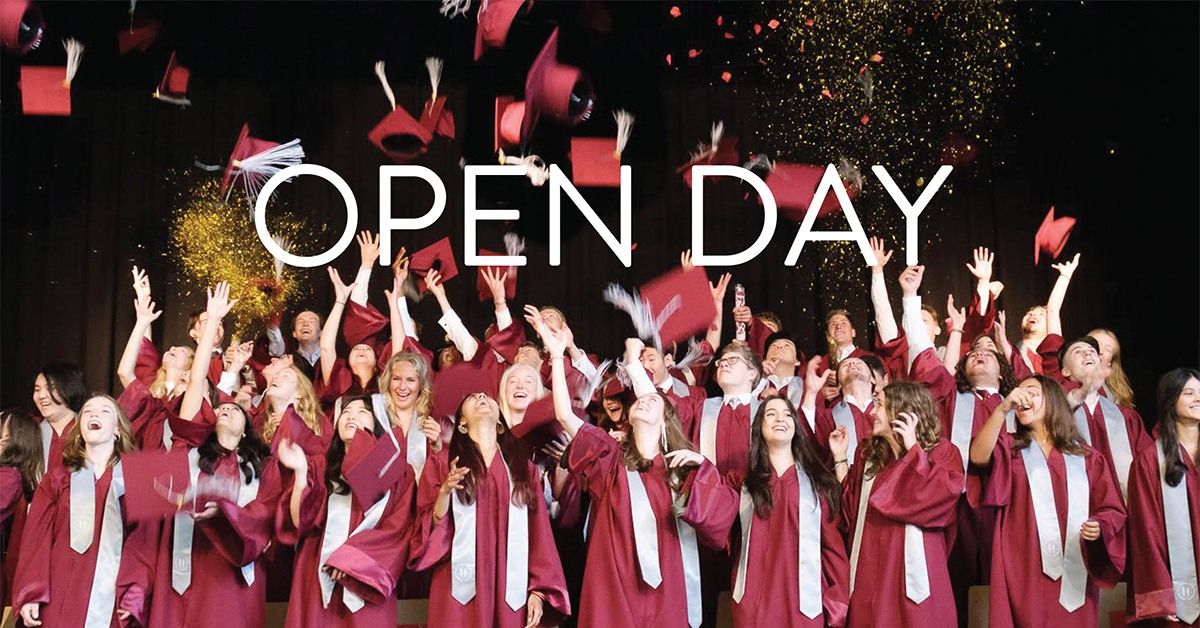 OPEN DAY!