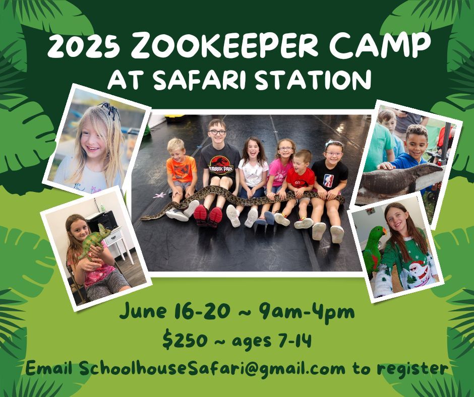 ZOOKEEPER CAMP at Safari Station 