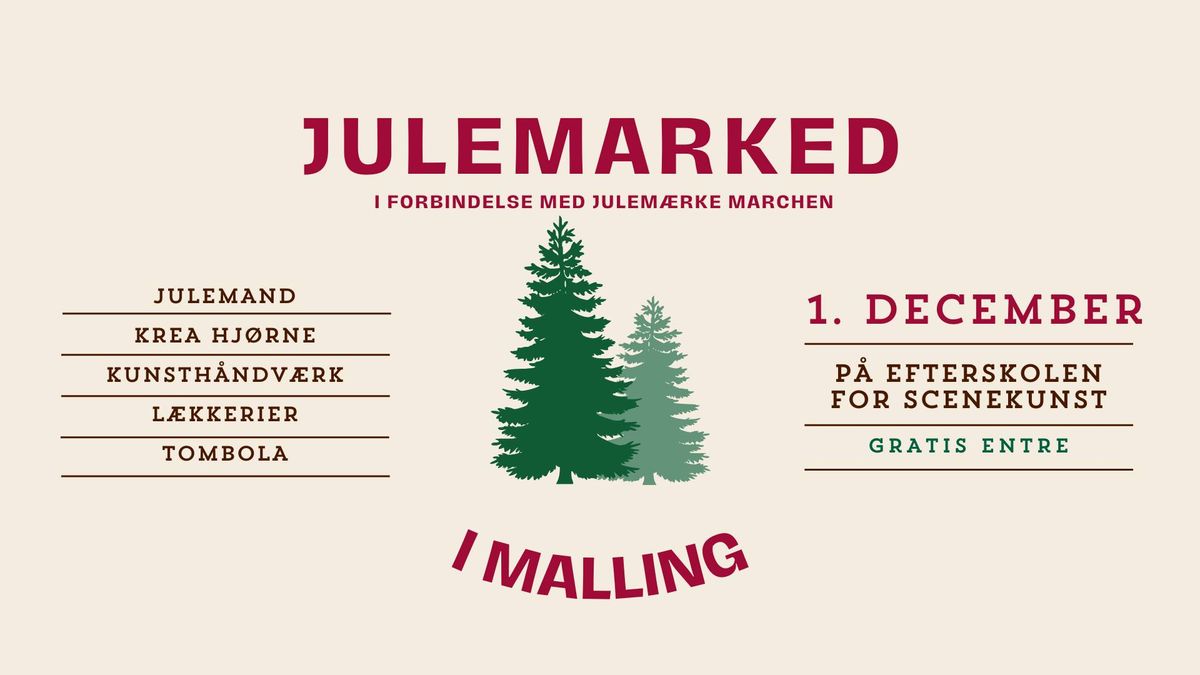 Mallings hyggeligste Julemarked \ud83c\udf842024