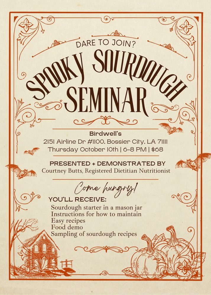 Spooky Sourdough Seminar 