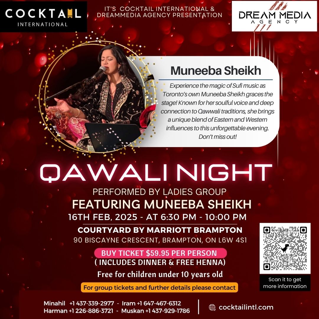 Qawwali Night- Performed by Ladies Group: A Post-Valentine\u2019s Celebration of Love