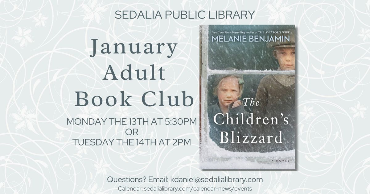 Book Club at Sedalia Public Library