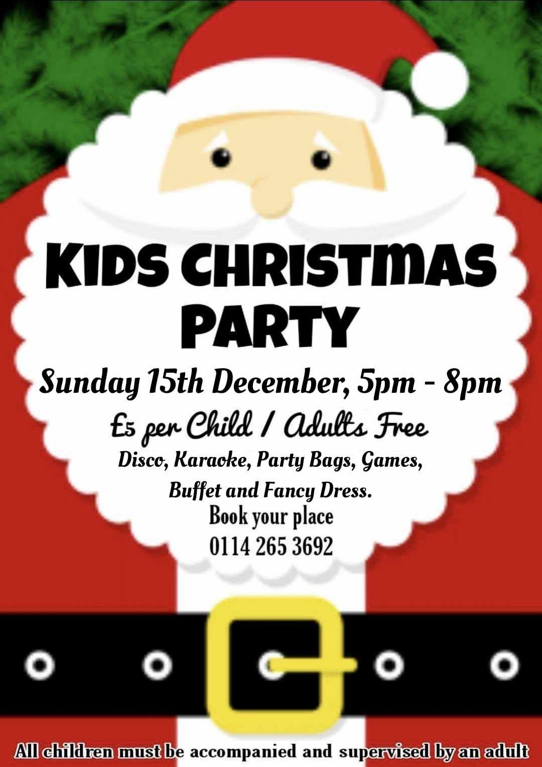 Kids Xmas Party @ The Fairway!!