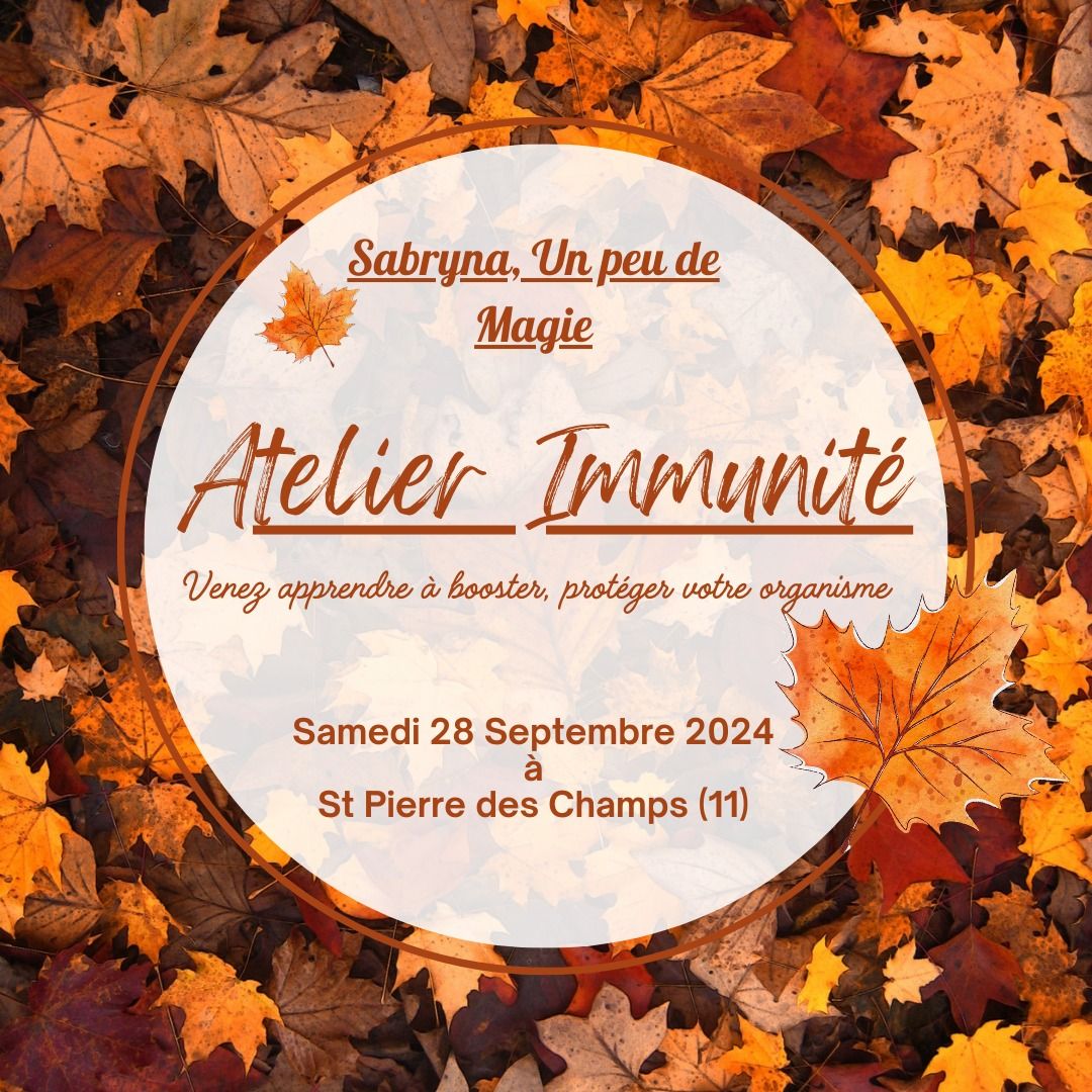 Atelier "Immunit\u00e9"