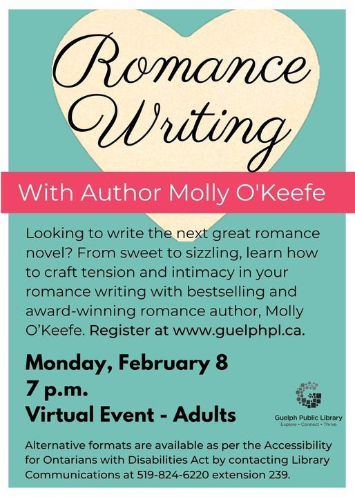 Romance Writing with Molly O'Keefe