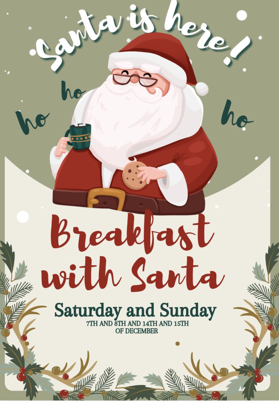 Breakfast with Santa 