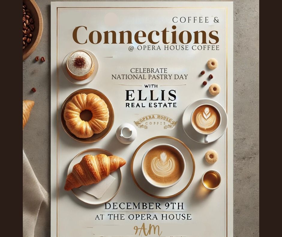 Celebrate NATIONAL PASTRY DAY with Coffee & Connections 