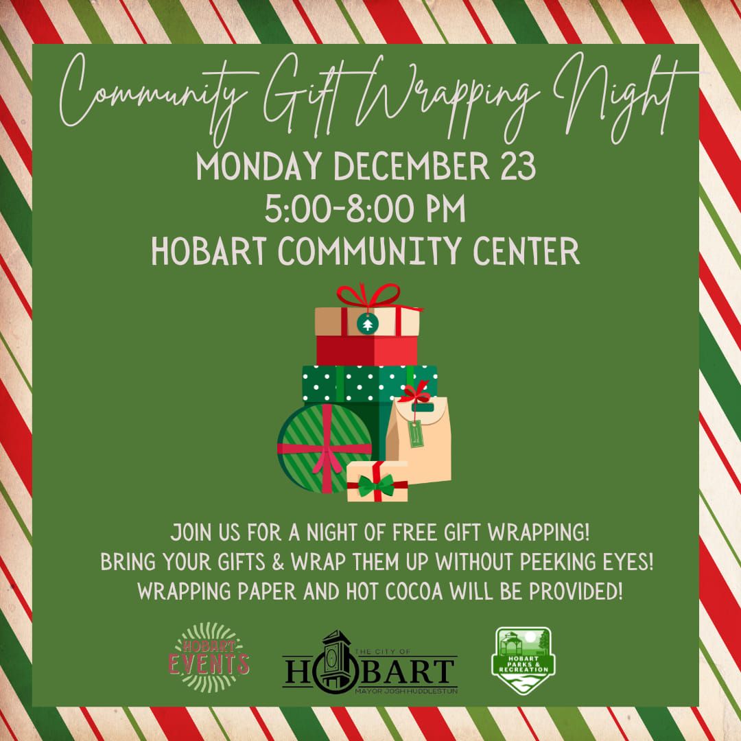 Community Gift Wrapping Night