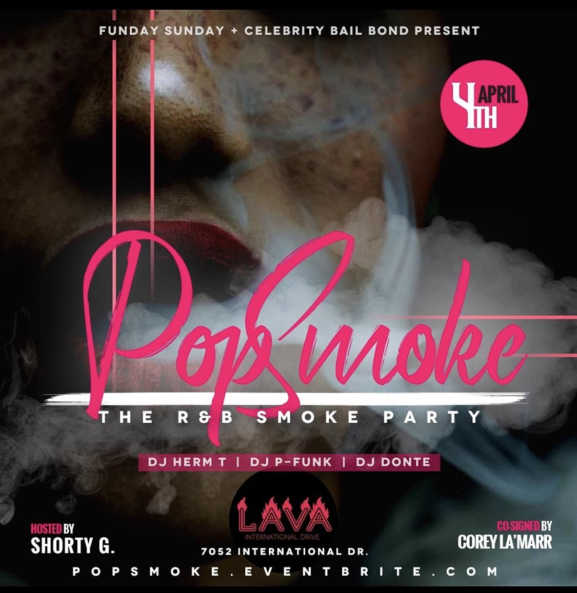 Pop Smoke- the R&b cigar and hookah  party