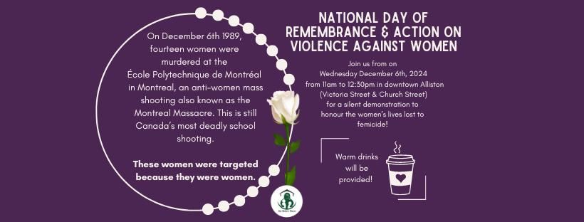 National Day of Remembrance & Action on Violence Against Women 