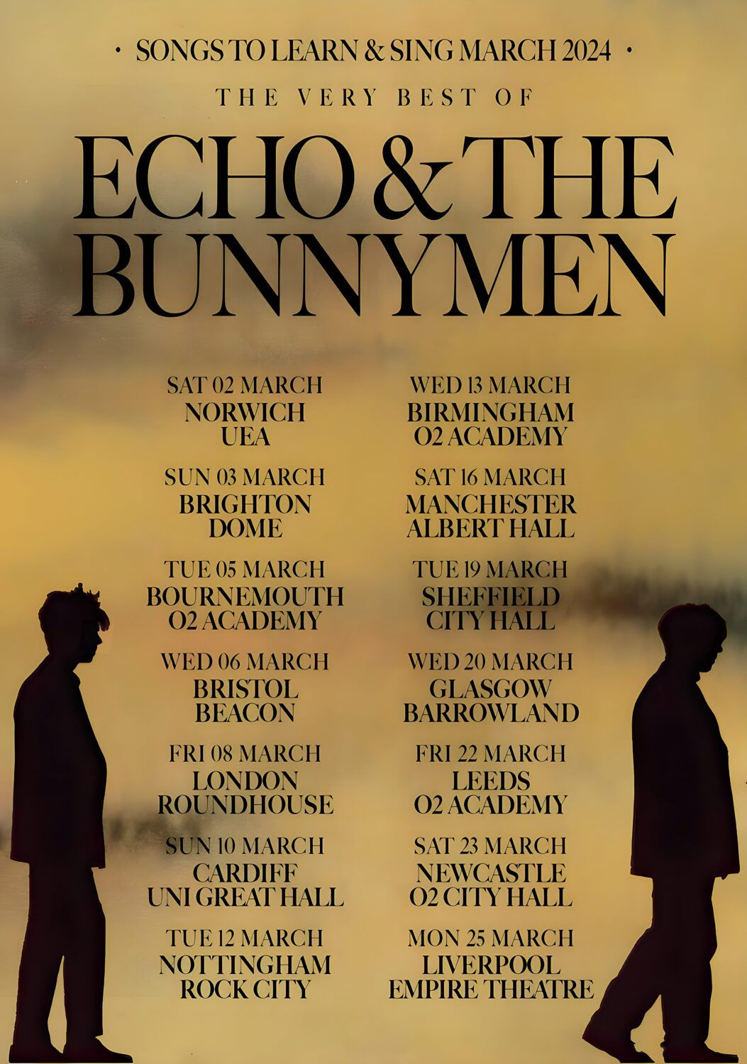 Echo and the Bunnymen Bournemouth Tickets