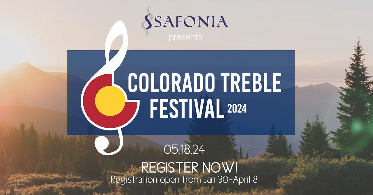 Calling All Treble Singers! | Register for the Colorado Treble Festival 