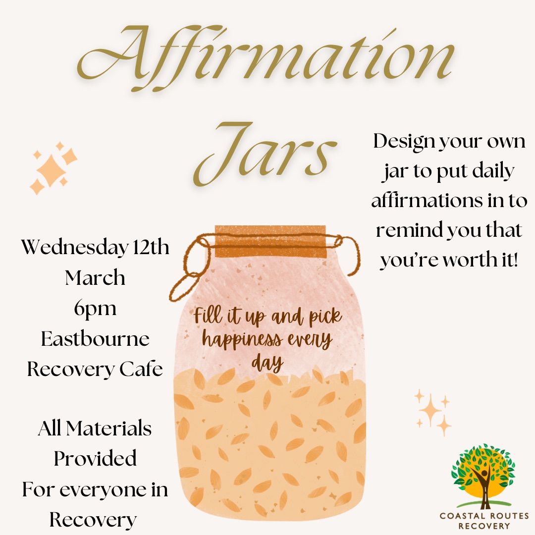 Wellbeing Workshop: Design Your Own Affirmation Jars