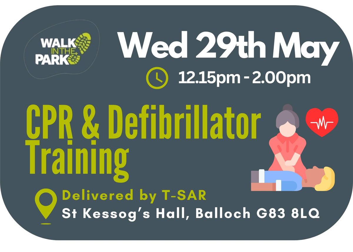 CPR & Defibrillator Training - Balloch