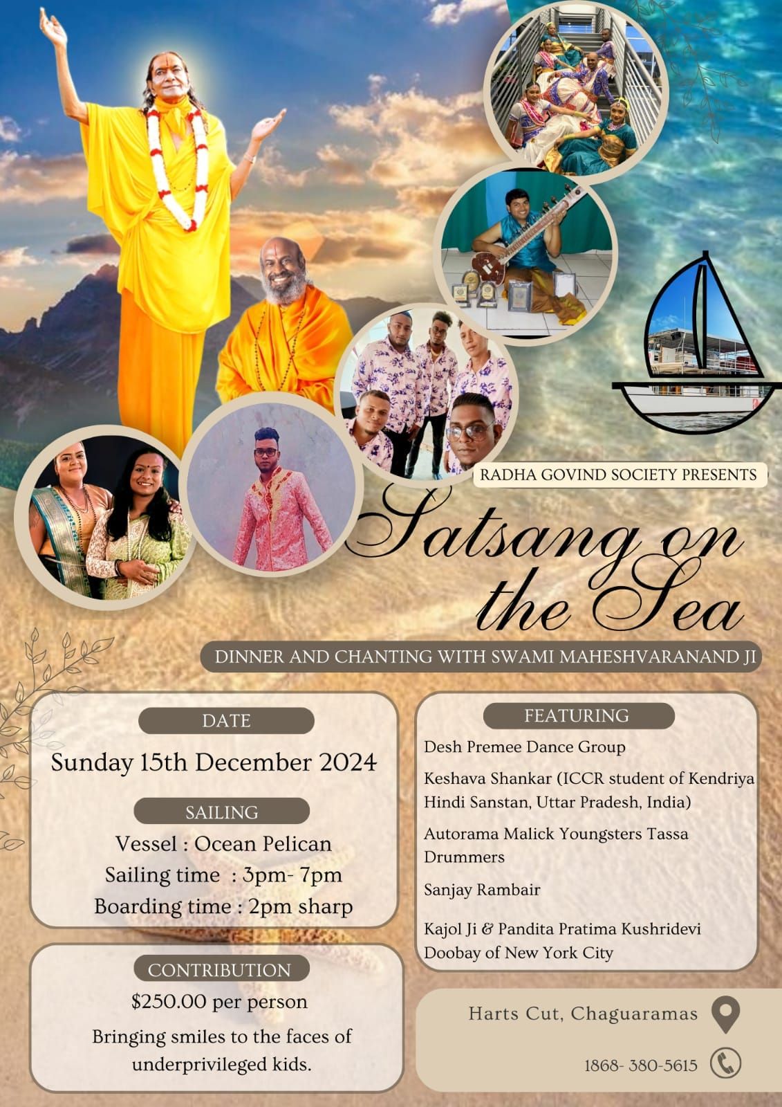 Satsang on the Sea with Swami Maheshvaranandji