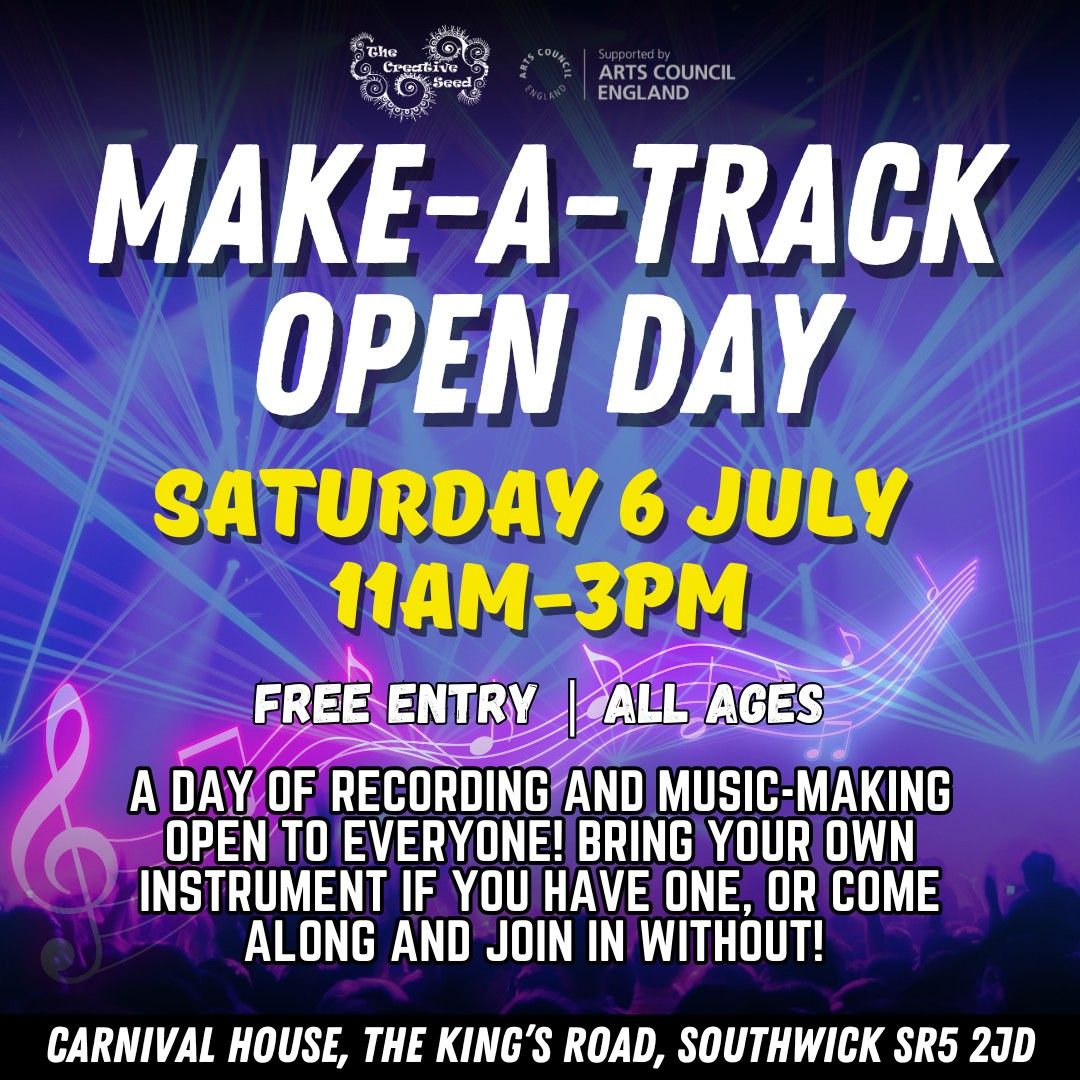 Make-a-Track Open Day!