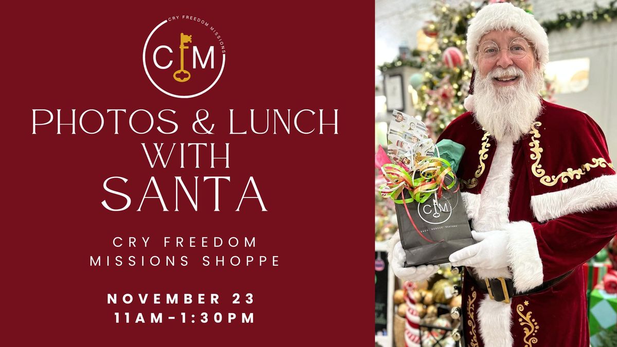 Photos and Lunch with Santa