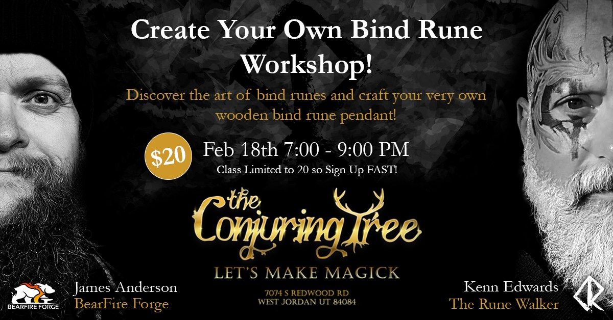 Create Your Own Bind Rune Workshop