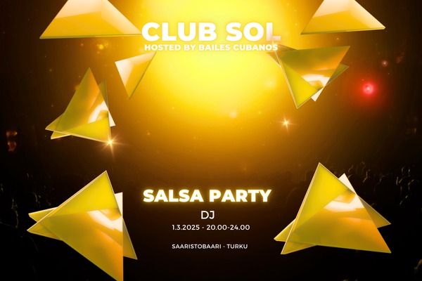 CLUB SOL Saaristobaarissa 1.3.25!