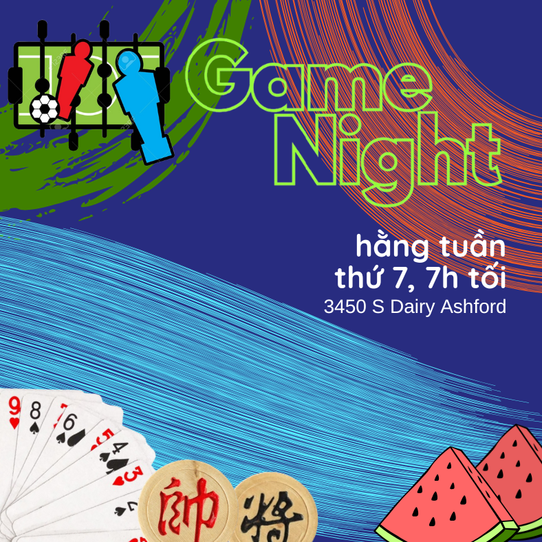 Vietnamese boardgame night