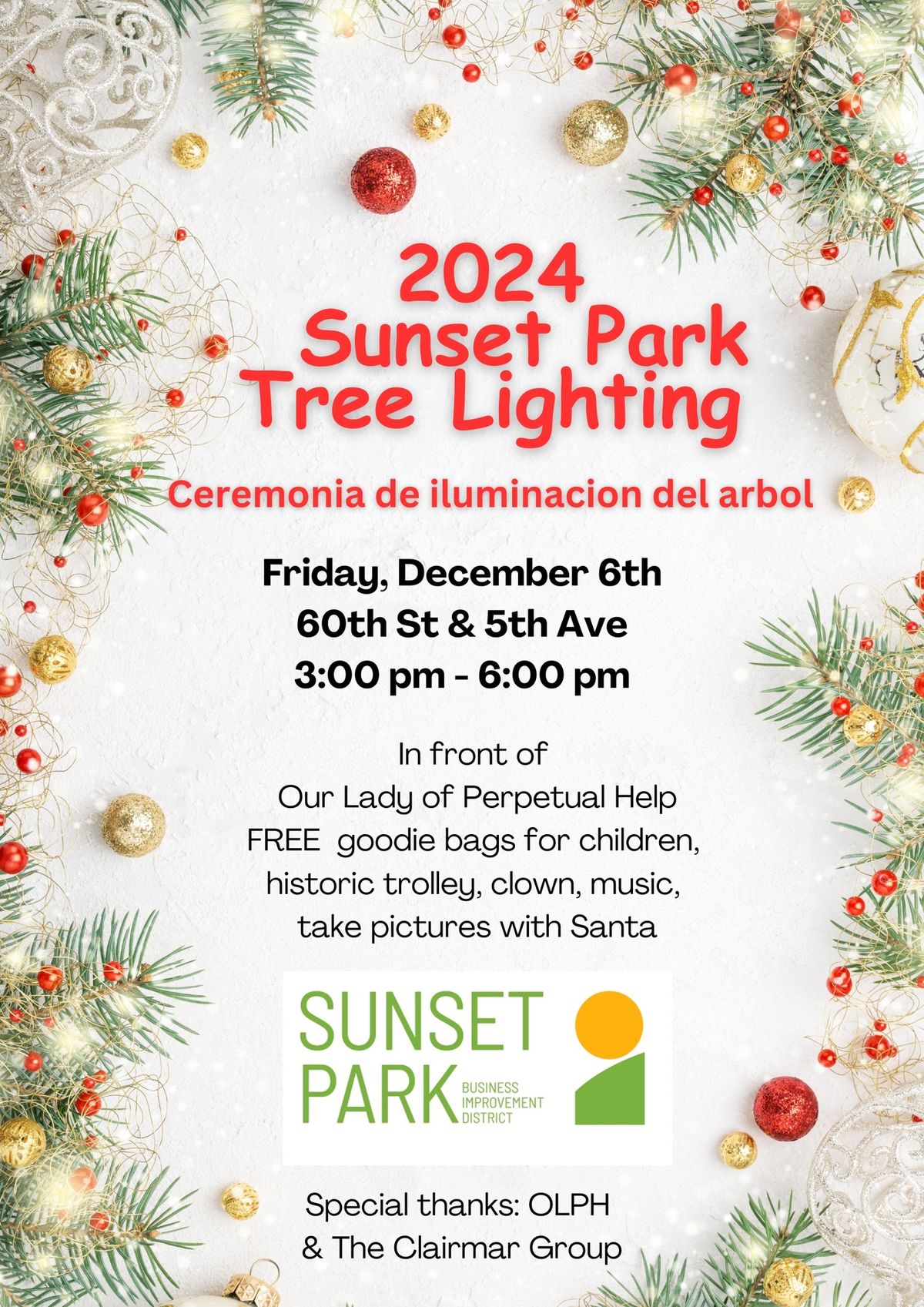 Annual Tree Lighting Celebration