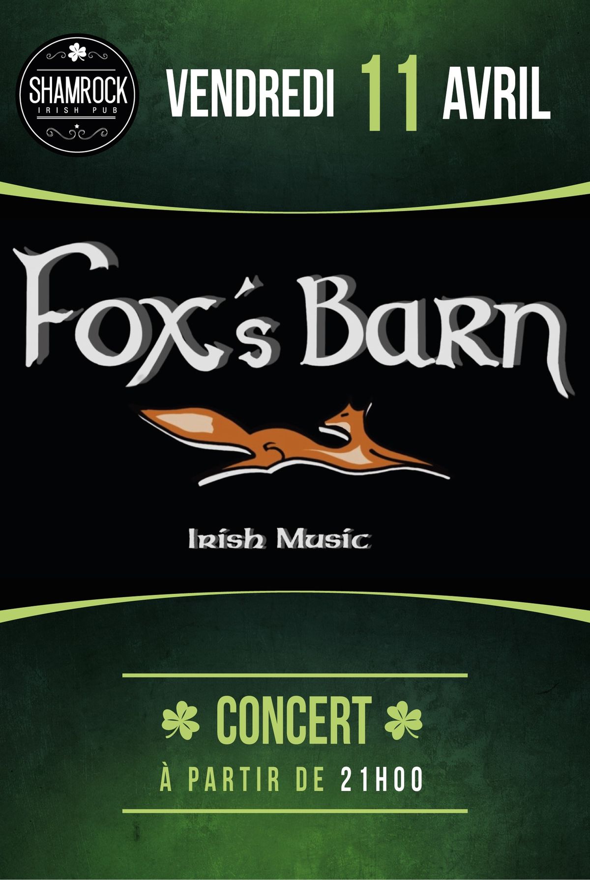 Concert irish "Fox's Barn"