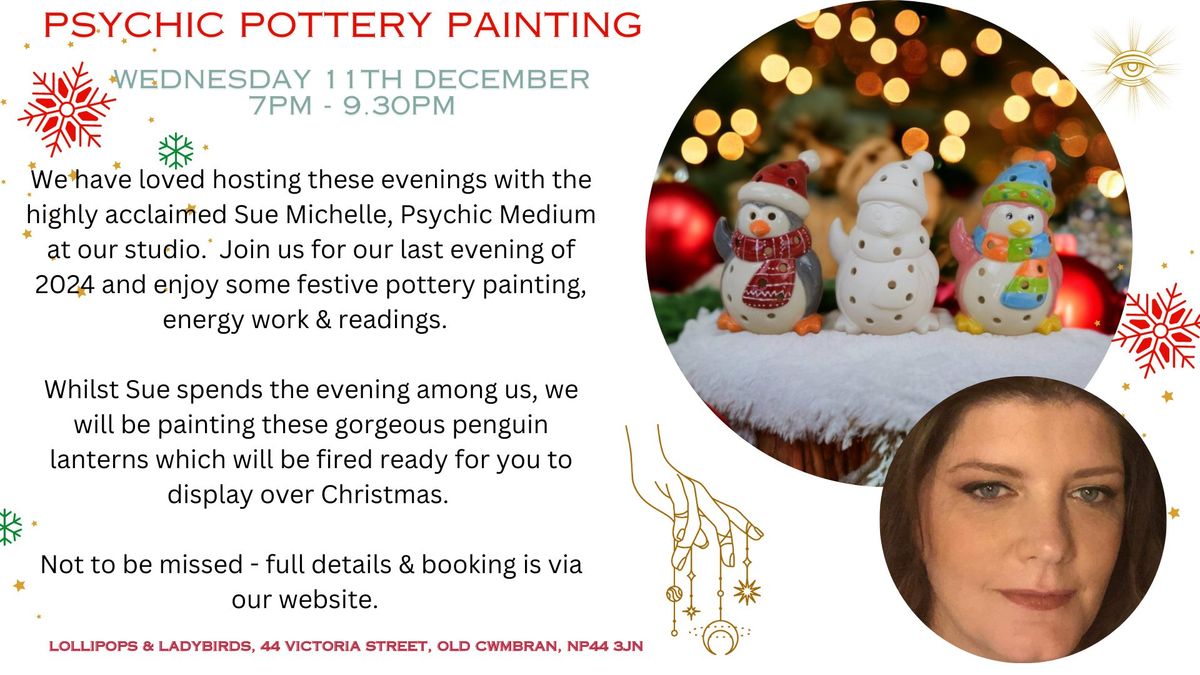 Psychic Pottery Painting