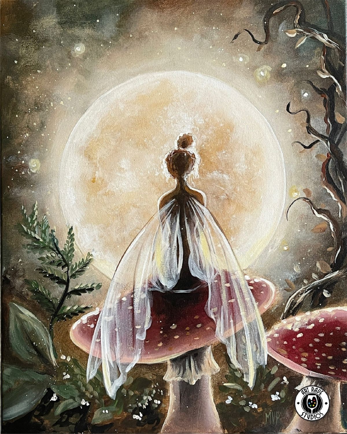 MidSummers Night Dream Canvas Paint and Sip