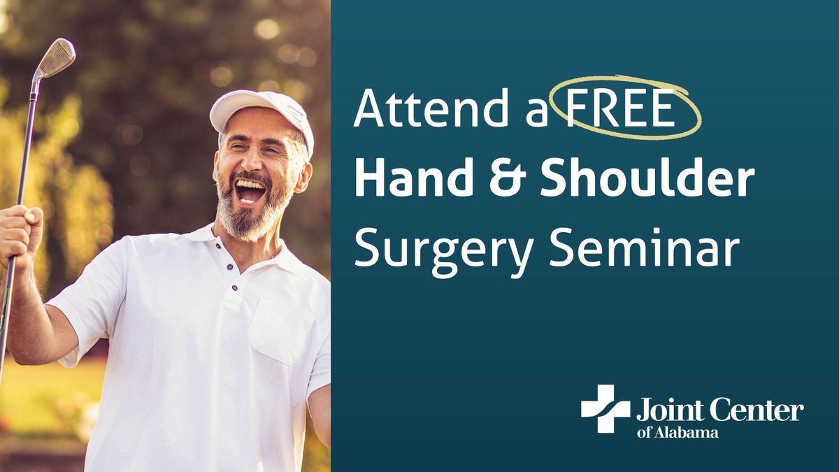 Hand & Shoulder Surgery Seminar with Dr. Thomas Sellers