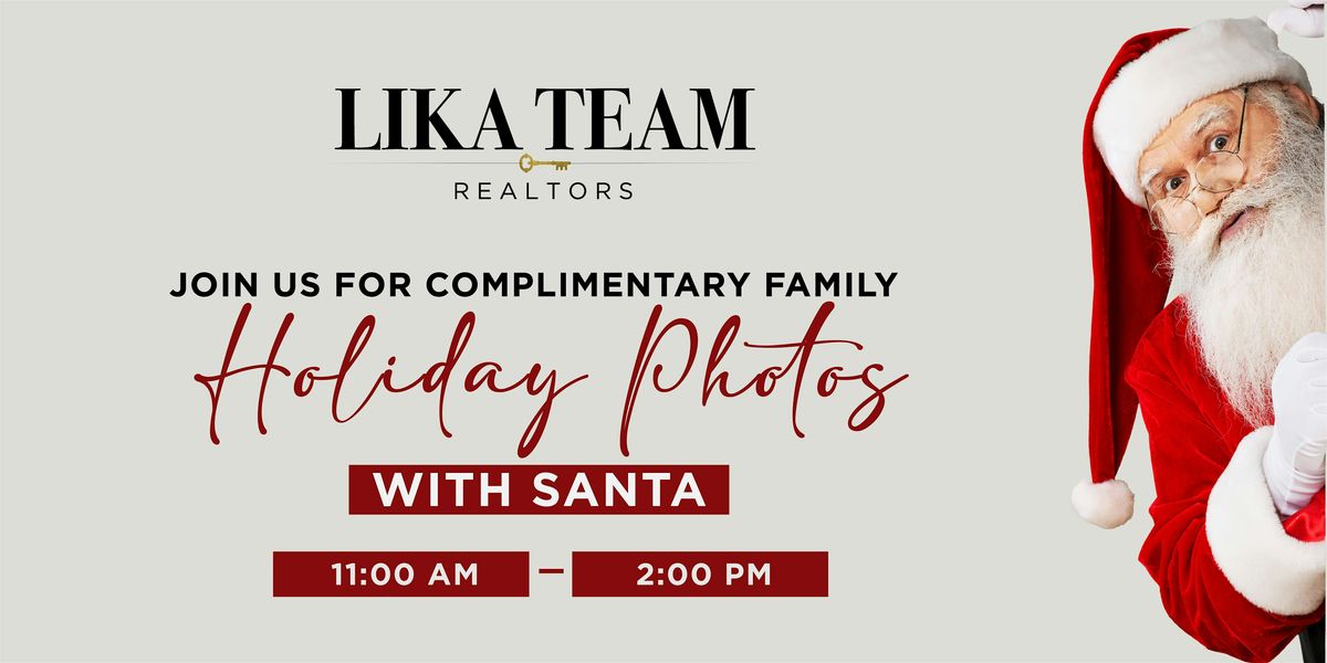 PHOTOS WITH SANTA