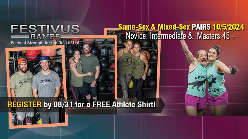 Festivus Games Same-Sex or Mixed-Sex PAIRS Competition