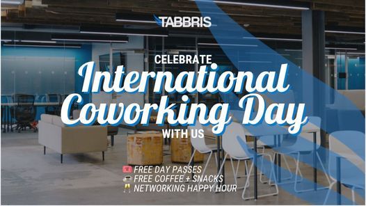 Free Day Passes + Happy Hour for International Coworking Day!
