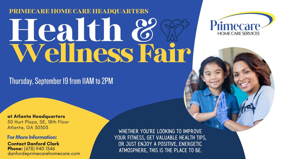 Primecare Health & Wellness Fair (Atlanta)